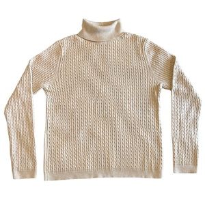 Croft & Barrow Long Sleeve Knit Turtle Neck Sweater